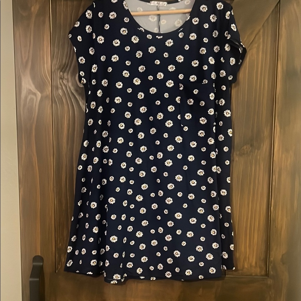 Floral Navy Dress